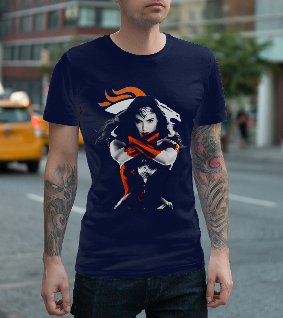 Denver Broncos Wonder Woman T-Shirt