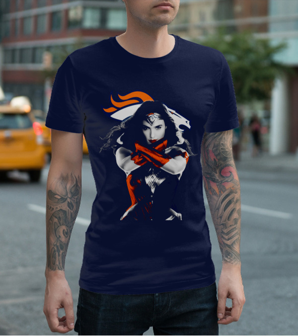 Denver Broncos Wonder Woman T-Shirt