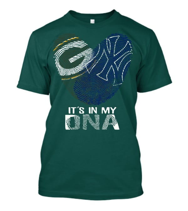 Green Bay Packers 40 It's In My Dna T-Shirt