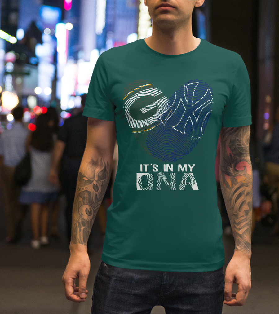 Green Bay Packers 40 It's In My Dna T-Shirt
