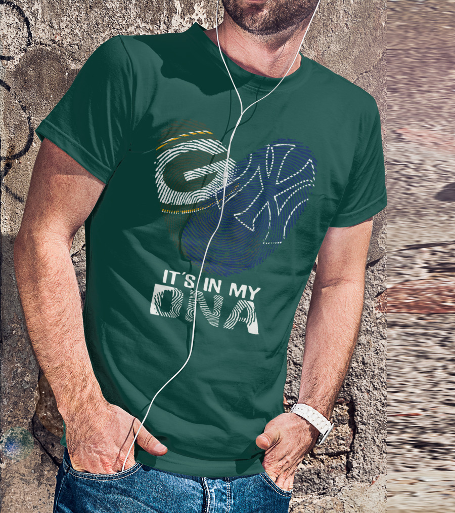 Green Bay Packers 40 It's In My Dna T-Shirt