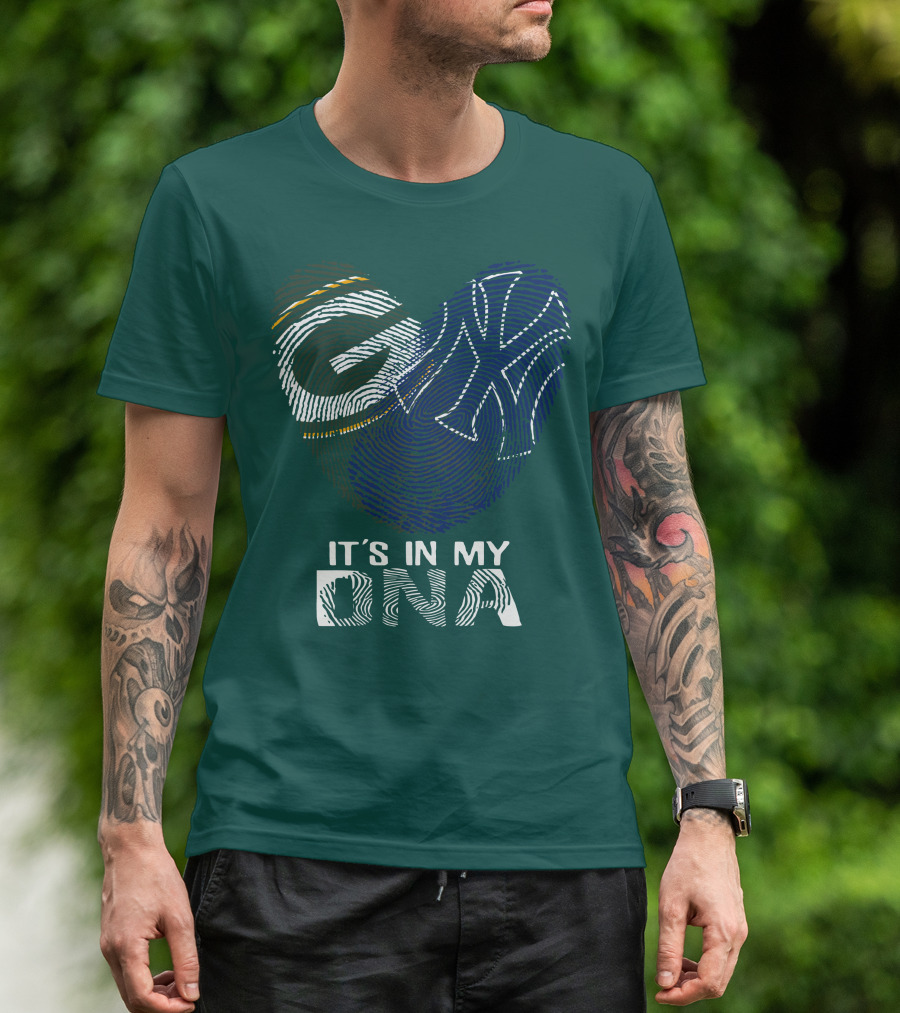 Green Bay Packers 40 It's In My Dna T-Shirt