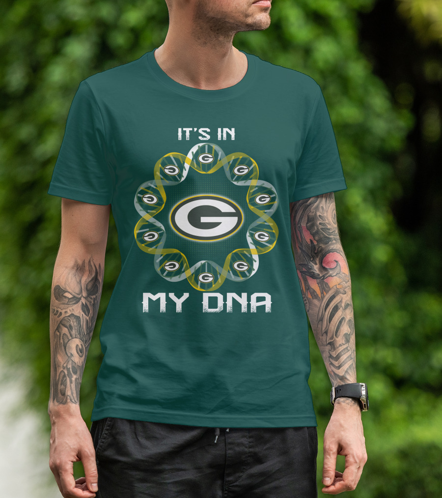 It's In My Dna Green Bay Packers T-Shirt
