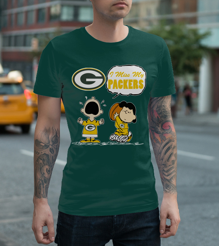 Green Bay Packers 09 I Miss My Packers T-Shirt