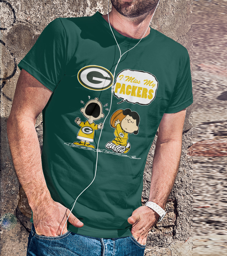 Green Bay Packers 09 I Miss My Packers T-Shirt