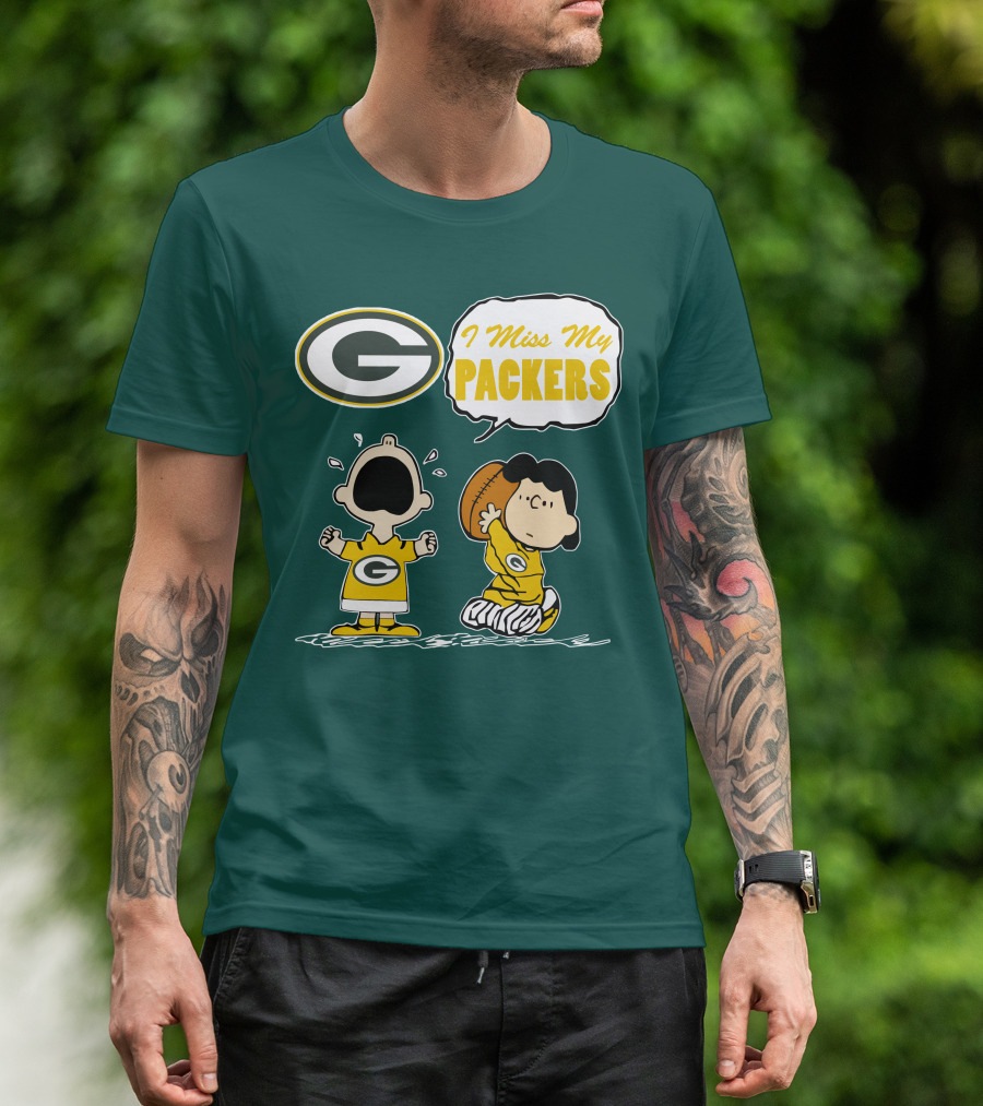 Green Bay Packers 09 I Miss My Packers T-Shirt
