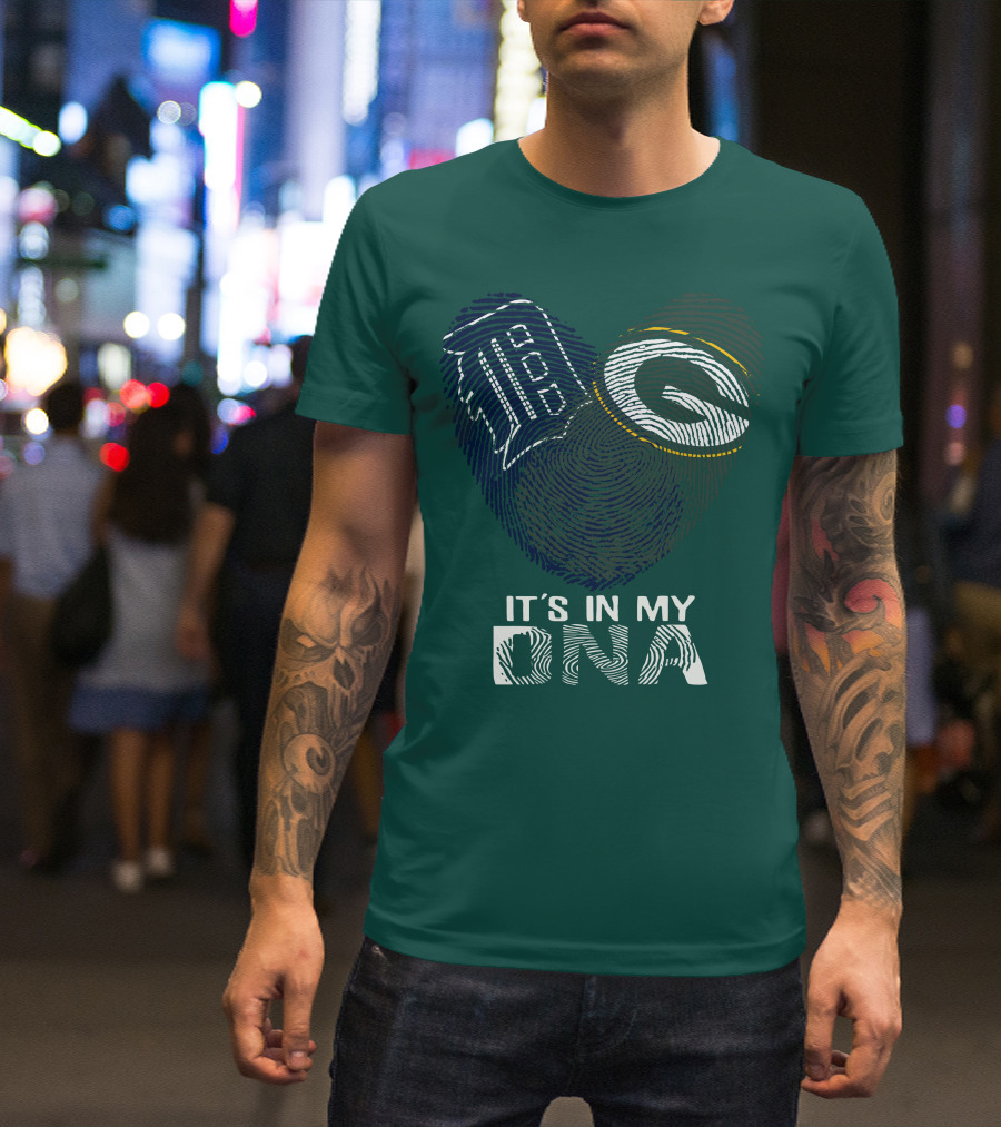 It's In My Dna Green Bay Packers 86 T-Shirt