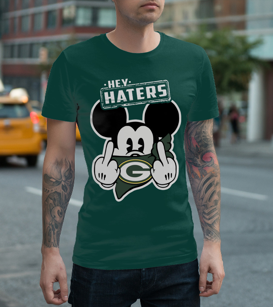 Hey Haters Mick Green Bay Packers T-Shirt