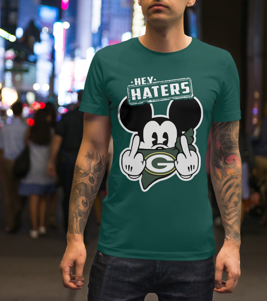 Hey Haters Mick Green Bay Packers T-Shirt