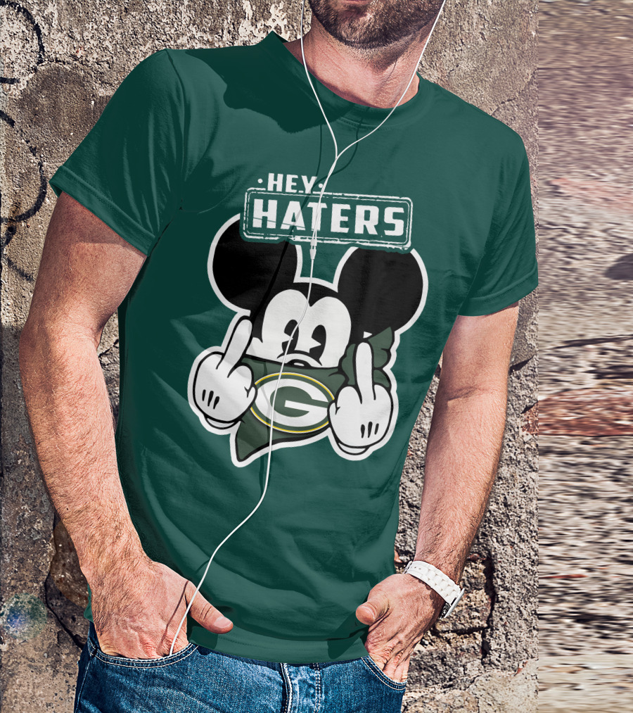 Hey Haters Mick Green Bay Packers T-Shirt