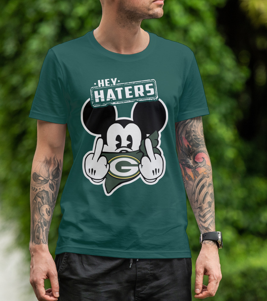 Hey Haters Mick Green Bay Packers T-Shirt