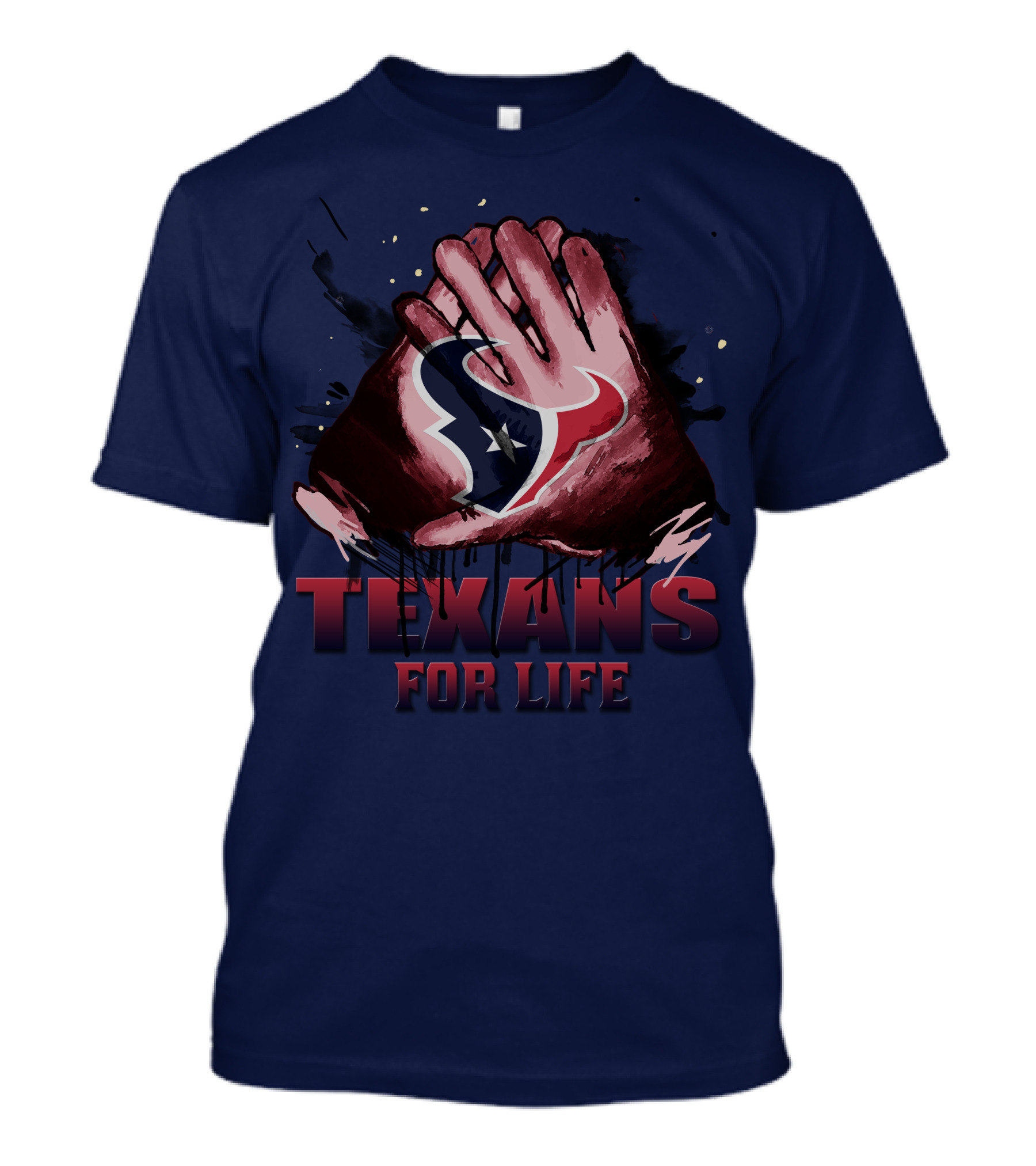 Texans For Life Houston 47 T-Shirt