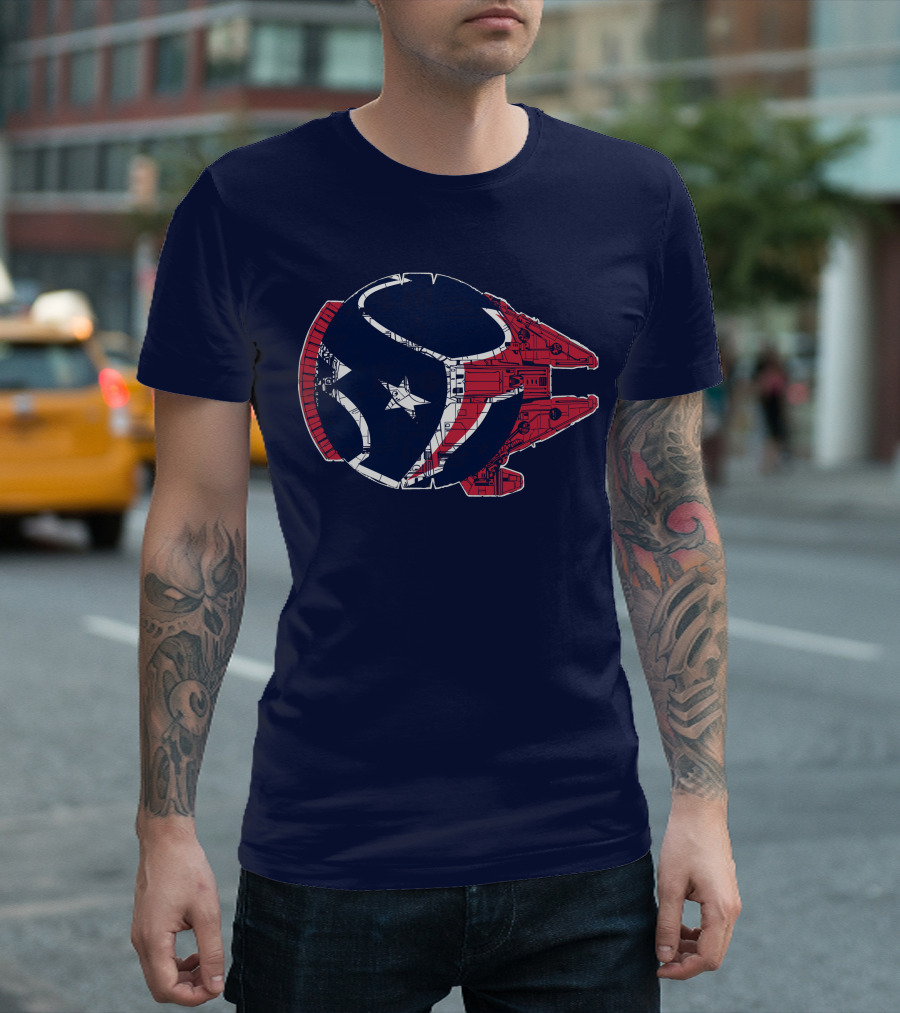 Houston Texans 76 Starship Tribute T-Shirt