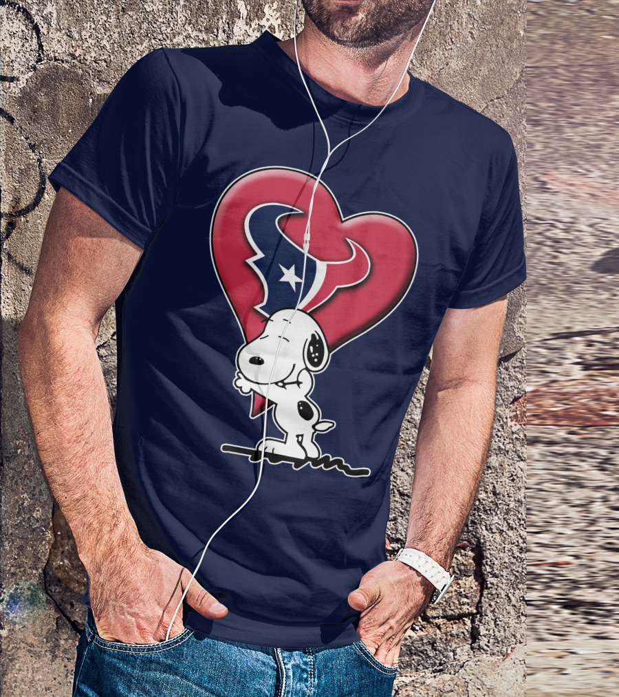 Snp Houston Texans Heart Embrace T-Shirt