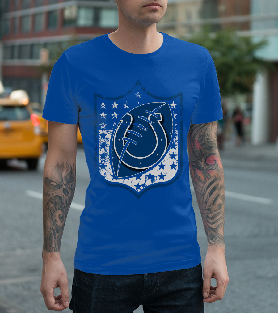 Indianapolis Colts Football Stars Shield T-Shirt