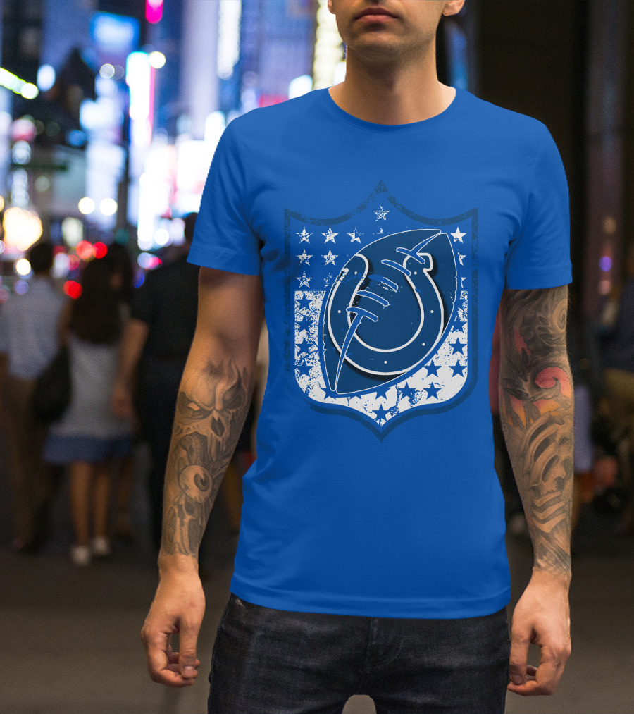 Indianapolis Colts Football Stars Shield T-Shirt
