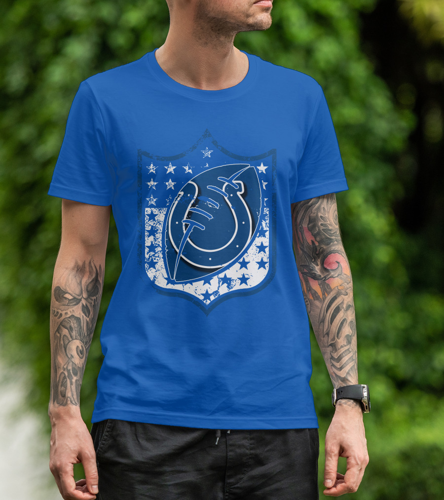 Indianapolis Colts Football Stars Shield T-Shirt
