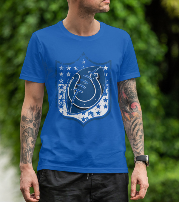 Indianapolis Colts Football Stars Shield T-Shirt