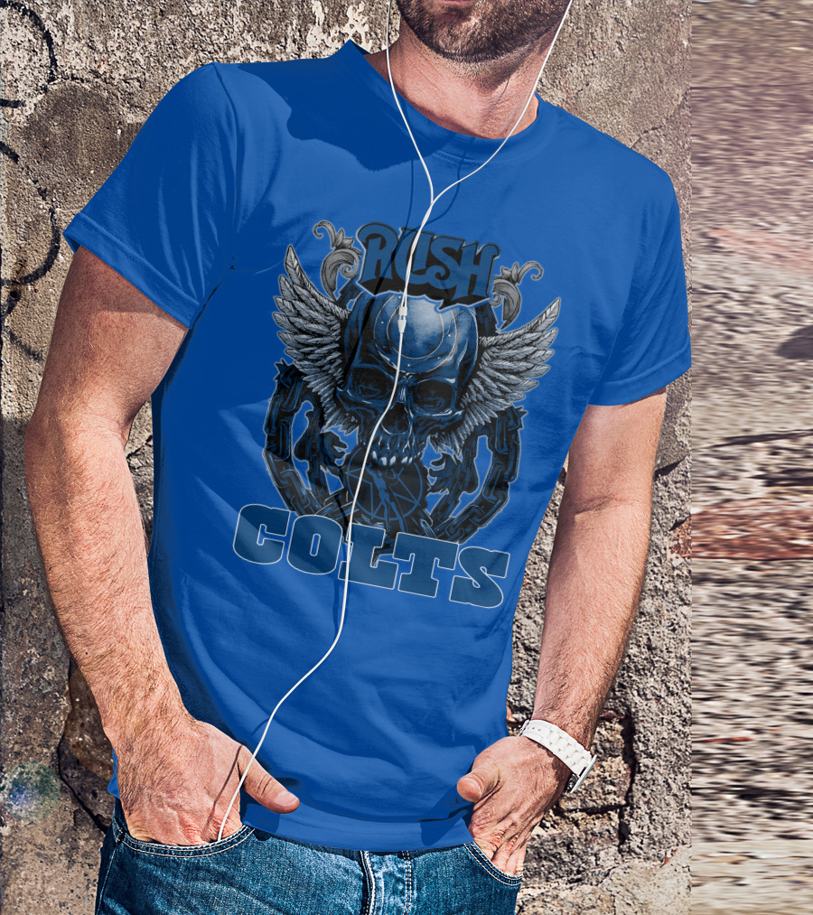 Rush Colts Skull Wings T-Shirt