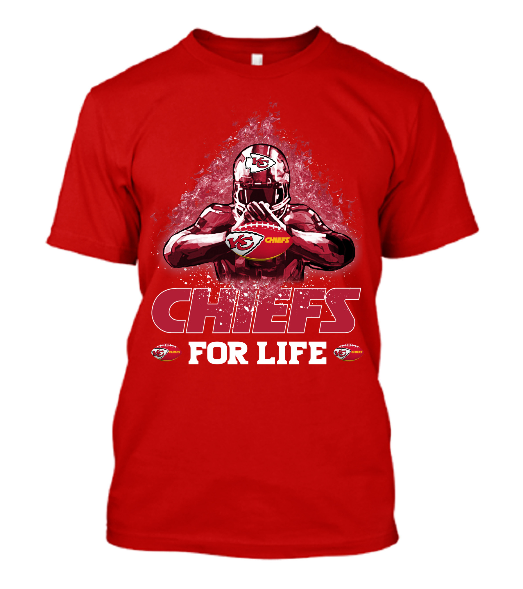 Chiefs For Life Kansas City Chiefs T-Shirt