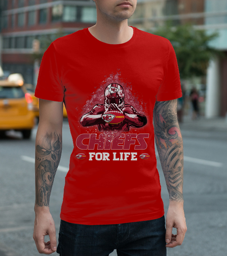 Chiefs For Life Kansas City Chiefs T-Shirt