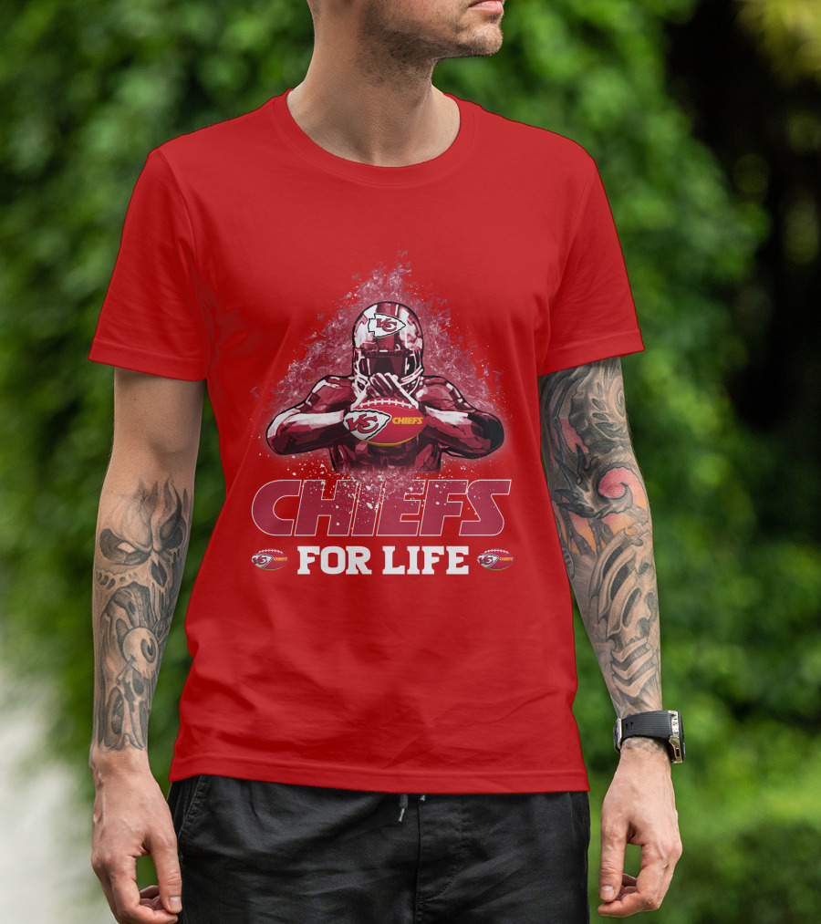 Chiefs For Life Kansas City Chiefs T-Shirt