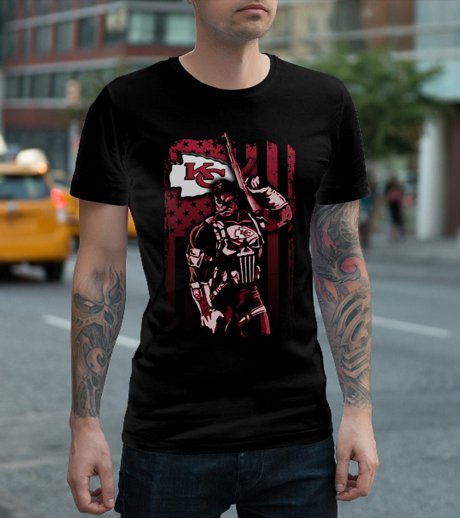 Kansas City Chiefs Armed Hero T-Shirt
