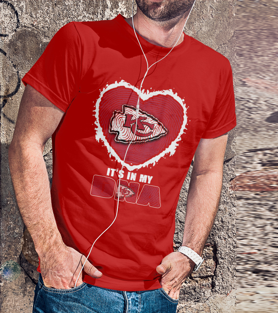 It's In My Dna Kansas City Chiefs T-Shirt