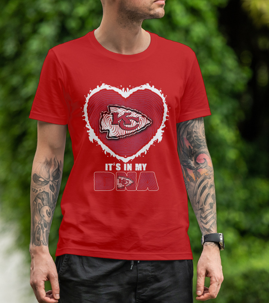It's In My Dna Kansas City Chiefs T-Shirt