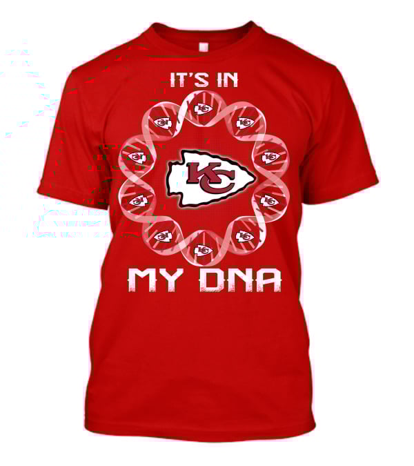 Kansas City Chiefs It's In My Dna T-Shirt
