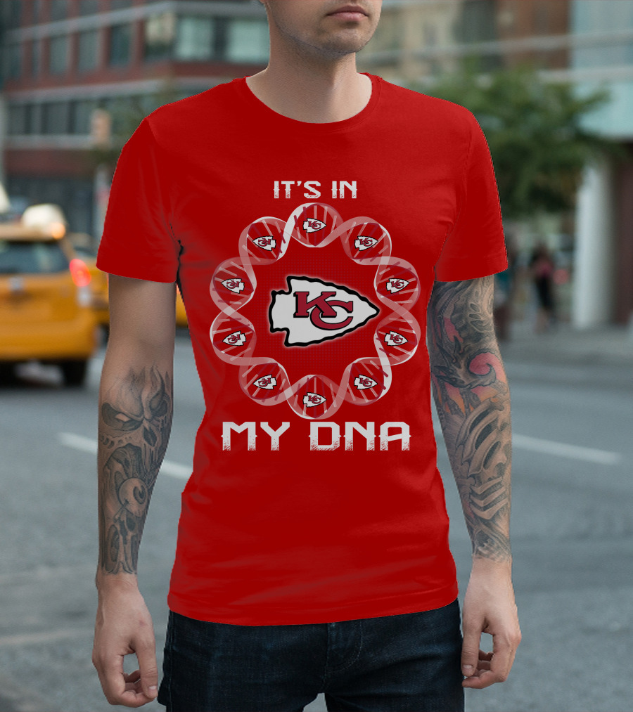 Kansas City Chiefs It's In My Dna T-Shirt