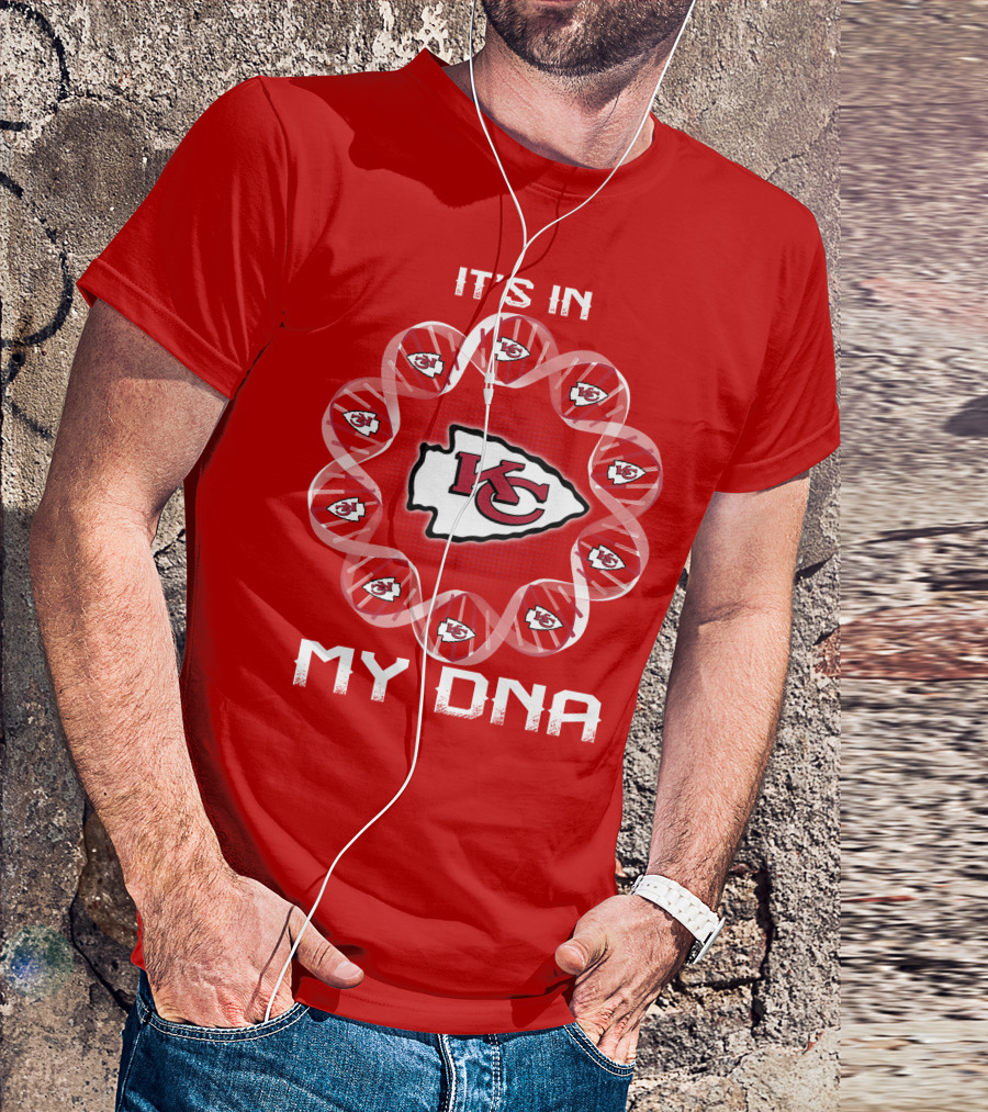 Kansas City Chiefs It's In My Dna T-Shirt