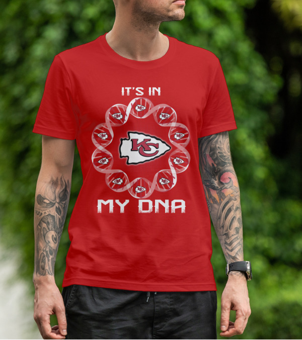 Kansas City Chiefs It's In My Dna T-Shirt