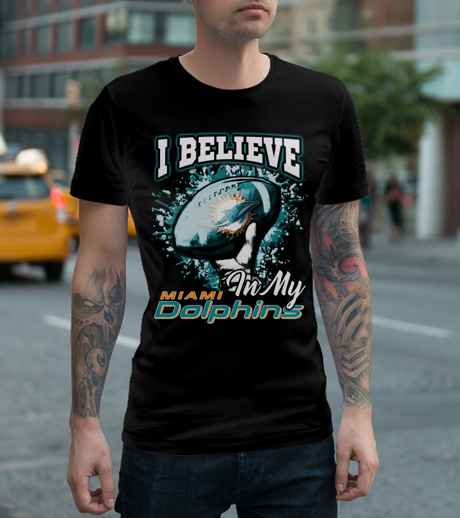 I Believe In My Miami Dolphins Football Victory T-Shirt