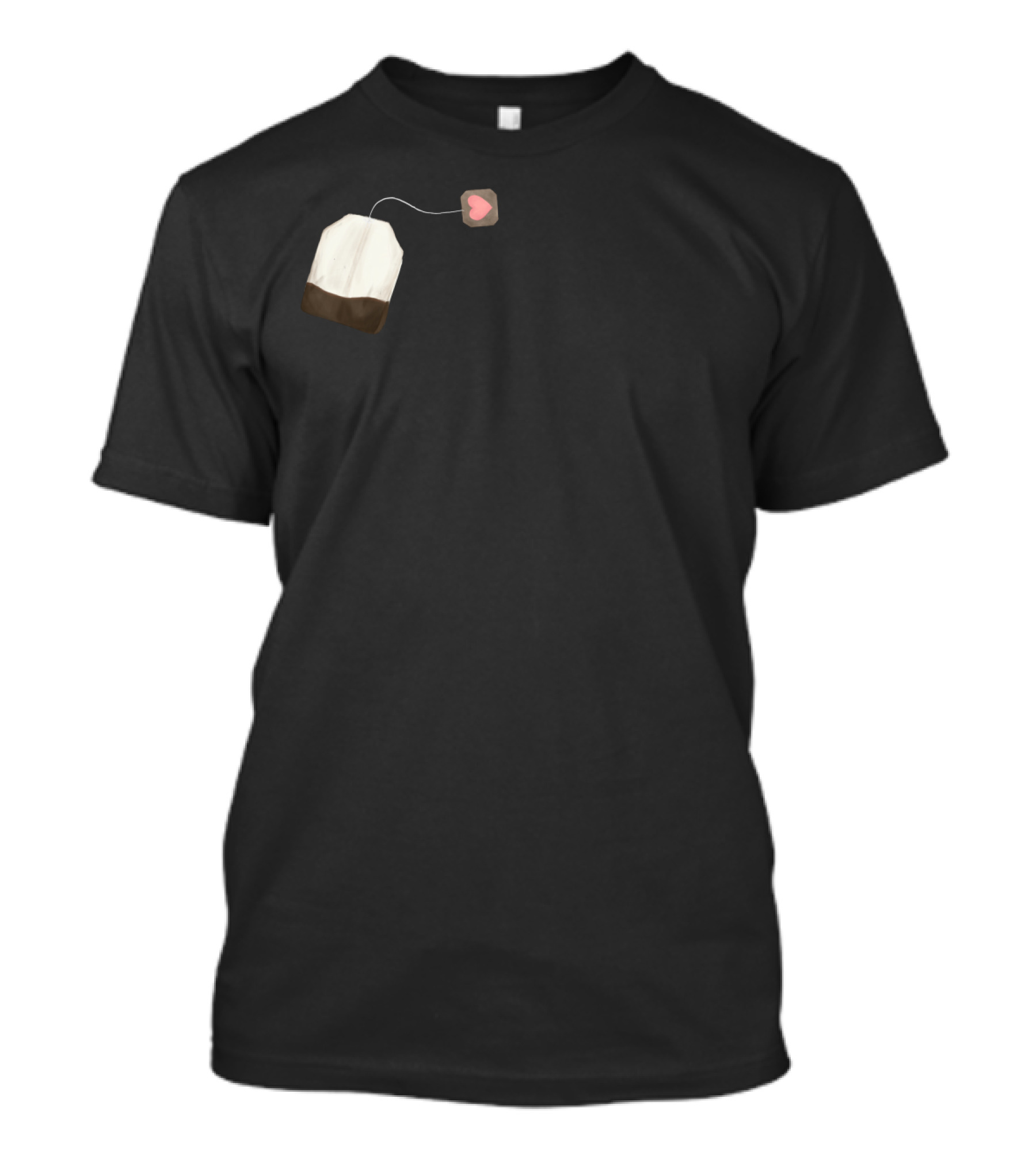 Tea Bag With Heart Tag T-Shirt
