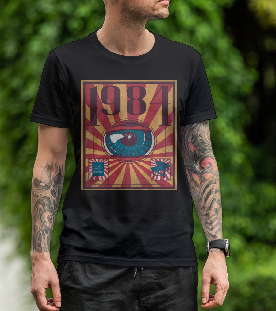 1984 Dystopia Big Brother Eye Symbol T-Shirt
