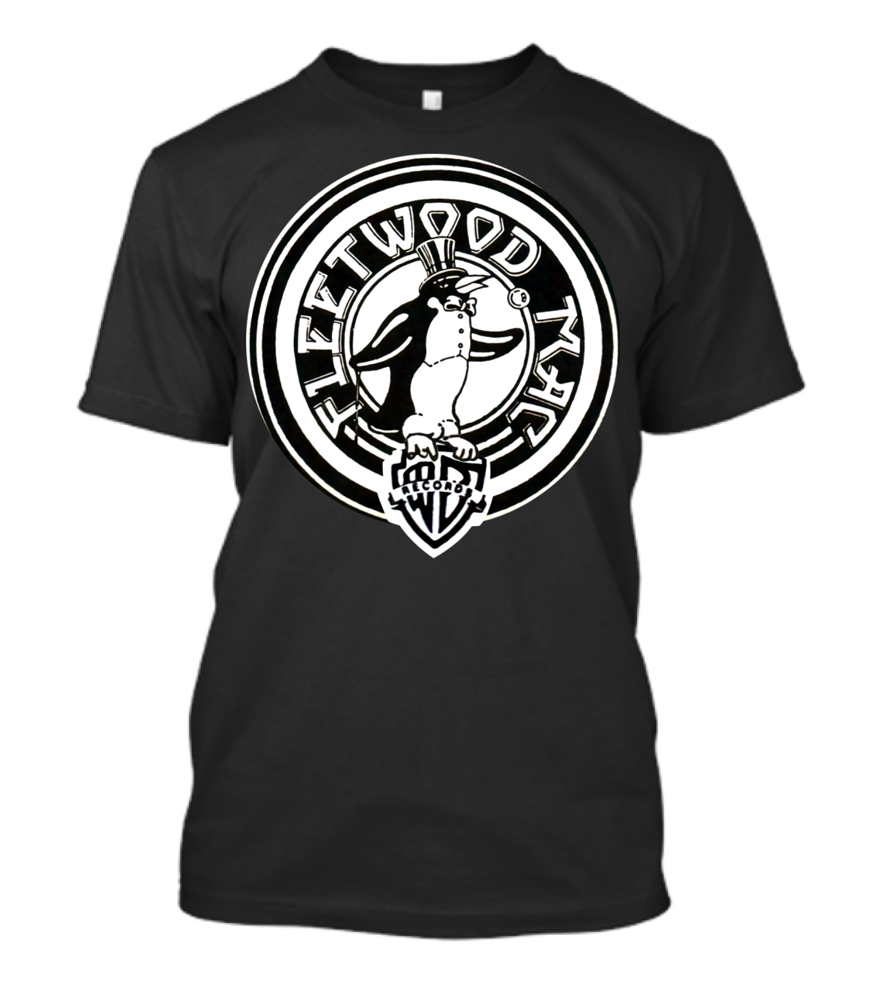 Fleetwood Mac Warner Bros Records Penguin T-Shirt
