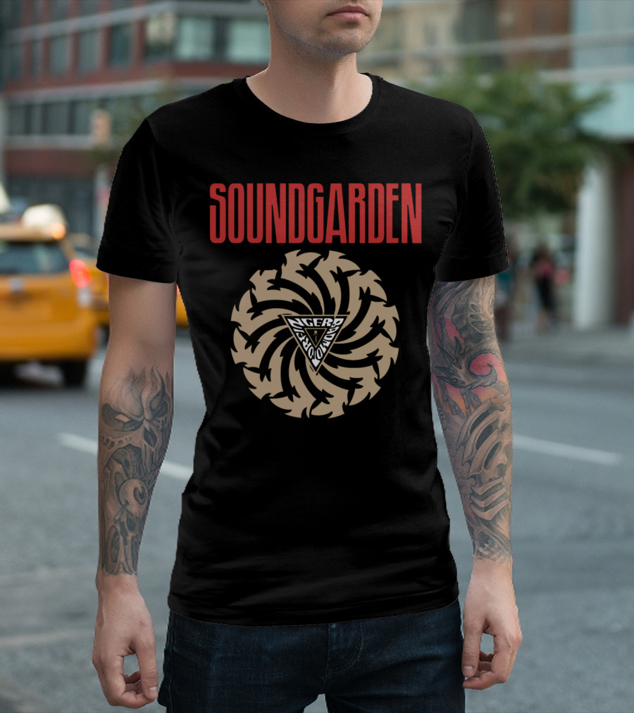Soundgarden Badge Black Hole Sun Aesthetics T-Shirt