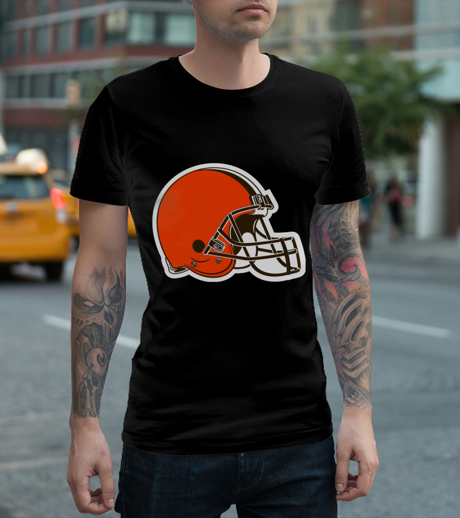 Cleveland Browns Helmet T-Shirt