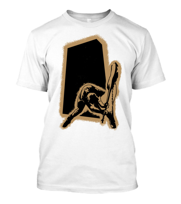 London Calling T.Rex Dinosaur Guitar Smash Iconic T-Shirt