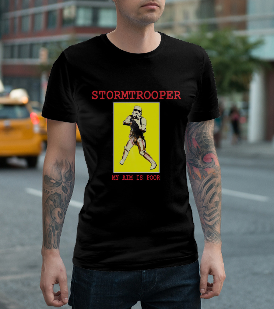 Stormtrooper My Aim Is Poor T-Shirt