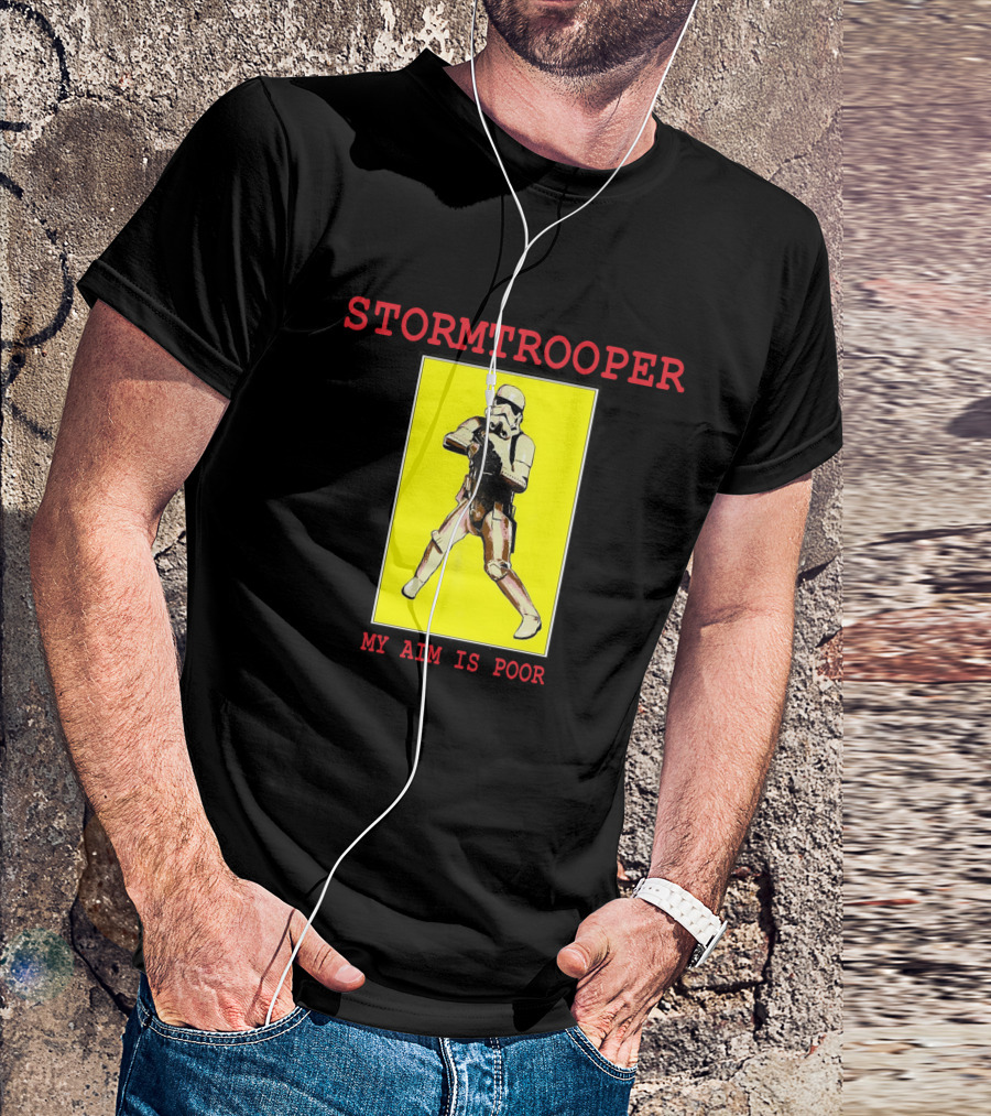 Stormtrooper My Aim Is Poor T-Shirt