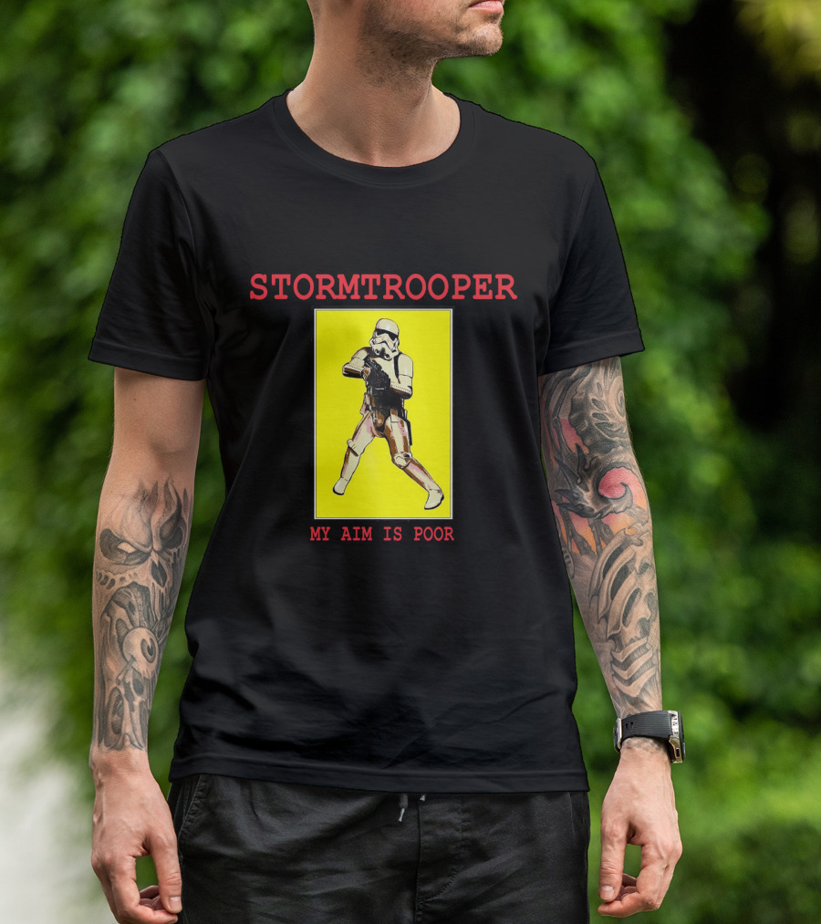 Stormtrooper My Aim Is Poor T-Shirt