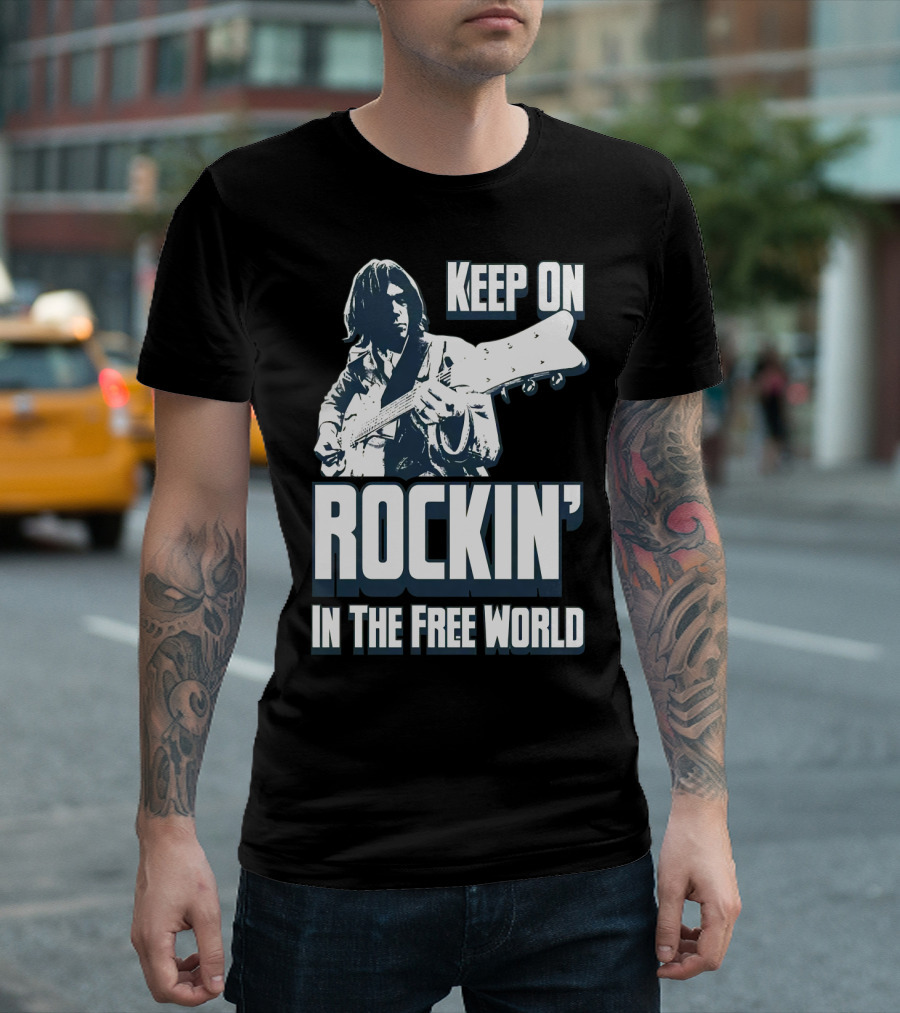 Keep On Rockin' In The Free World T-Shirt