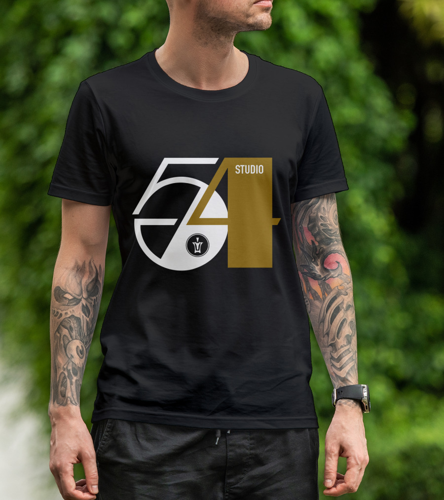 STUDIO 54 DISCO WITH VINTAGE STYLE RECORD LABEL T-Shirt
