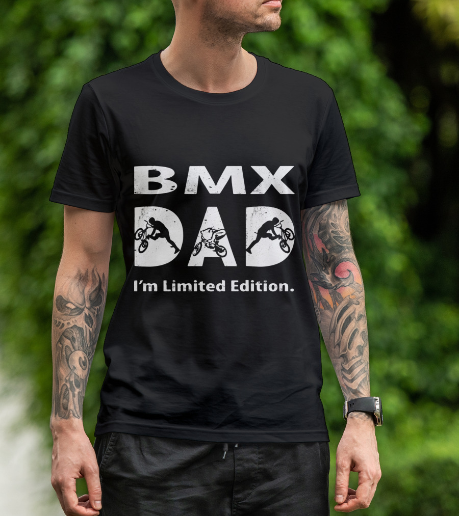 BMX Dad I'm Cycling Enthusiast Father's Unique Gift T-Shirt