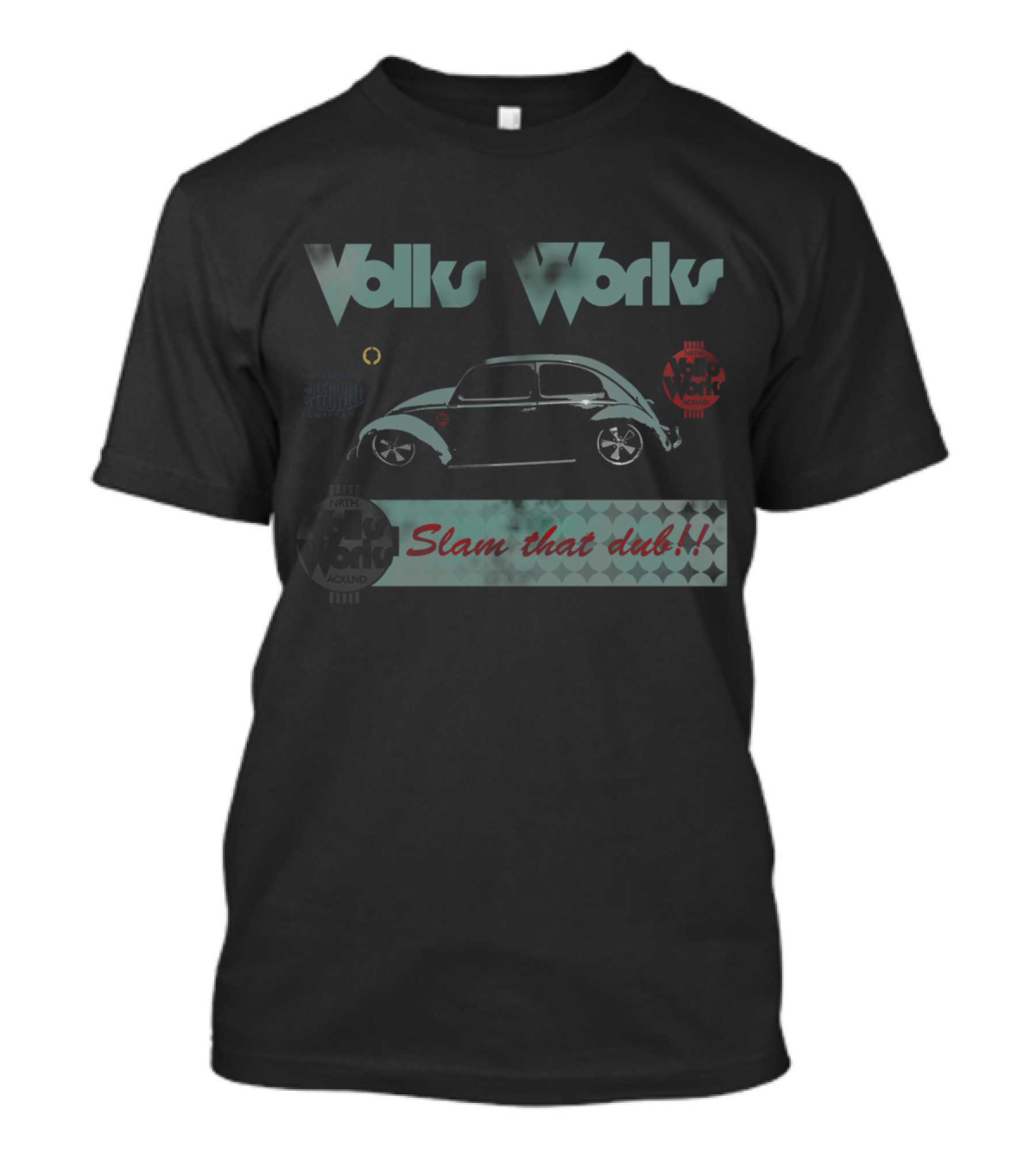 Volks Works Classic Beetle Slam That Dub T-Shirt