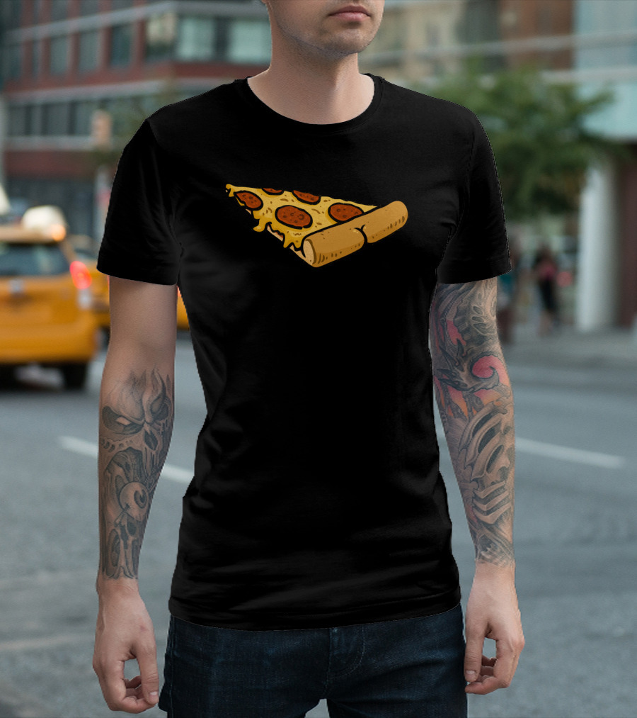 Pizza Slice With Cheeky Crust Pepperoni Butt T-Shirt