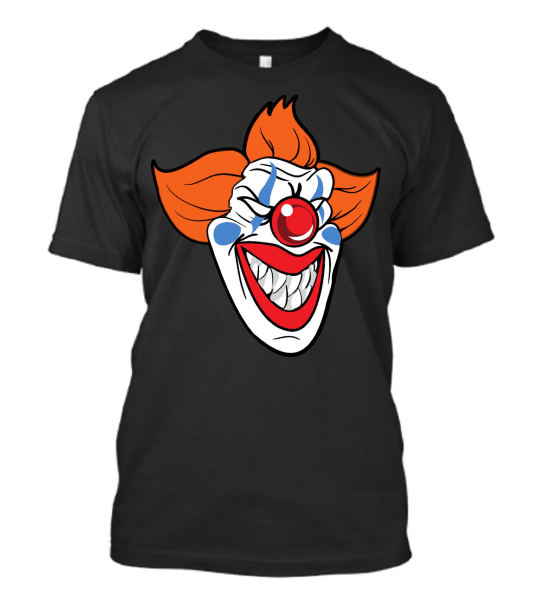 Halloween Horror Scary Clown Monster Zombie T-Shirt