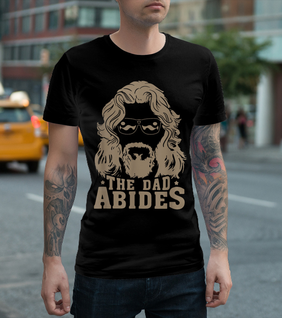 The Dad Abides Big Lebowski T-Shirt